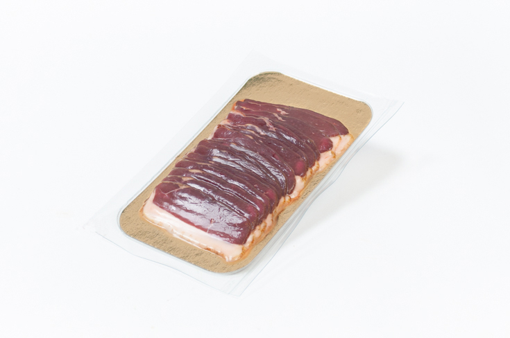 Magret fumé tranché