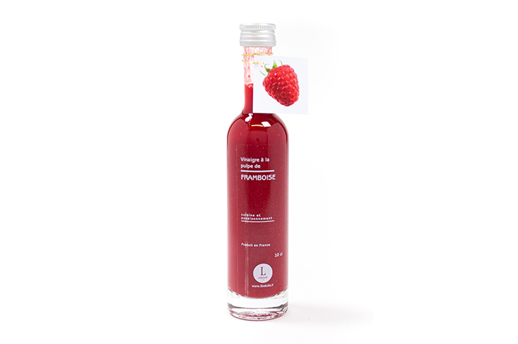 Vinaigre à la pulpe de framboise  100ml