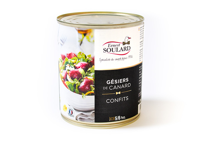 Gésiers de canard confits - Bidon