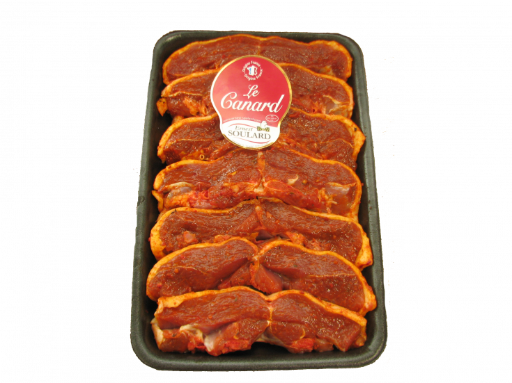 Côtelettes de canard au piment d'Espelette x15