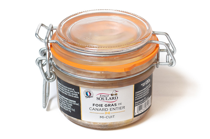 Foie gras de canard entier mi-cuit 130g