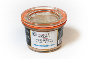 Foie gras de canard entier à la fleur de sel de Noirmoutier Soulard