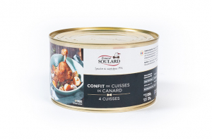 Cuisses confites de canard x4 Soulard