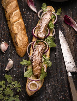 Aiguillettes de canard à déguster